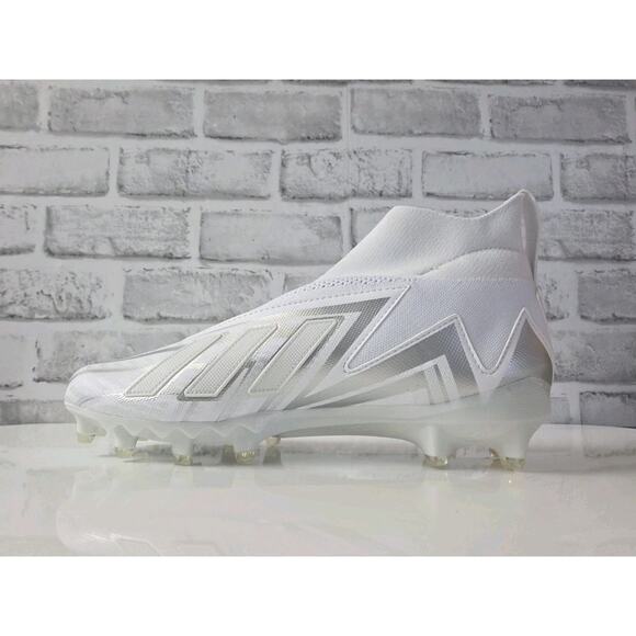 Adidas Men\'s Freak Ultra 23 Inline Football Cleats White Silver Sz 11.5 GX9179 main image 4